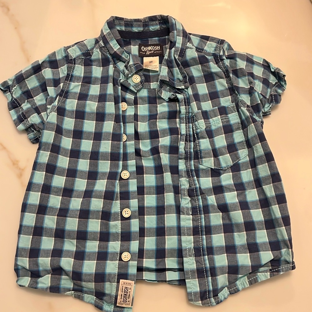 Oshkosh short sleeve button up